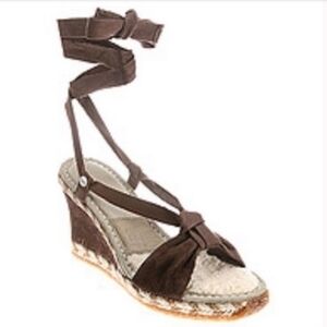 Ugg Amelie lace up wedges size 8